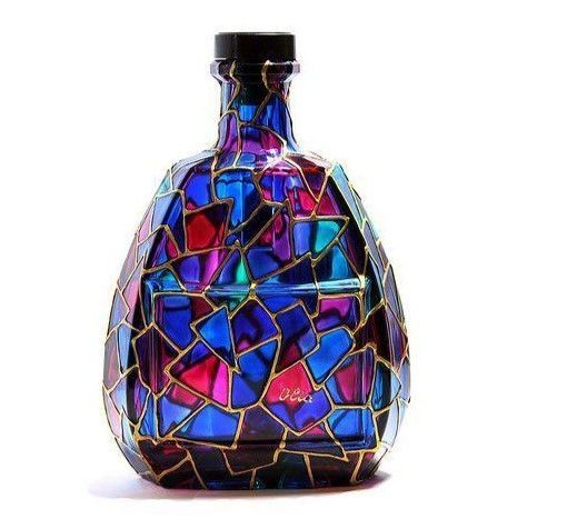 Easy glass 2024 bottle painting